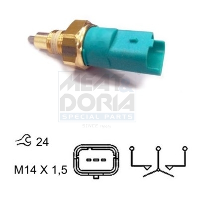 MEAT DORIA MAD36013 Tolatólámpa kapcsoló, érzékelő, gomba ház