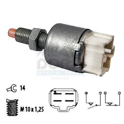 MEAT DORIA  35007MD BRAKE LIGHT SWITCH MEAT&DORIA