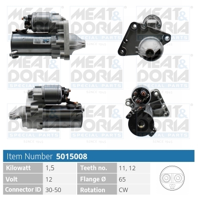 MEAT DORIA MAD5015008 Önindító