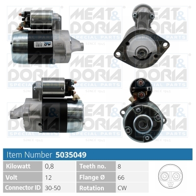 MEAT DORIA  5035049MD ELECTROMOTOR MEAT&DORIA