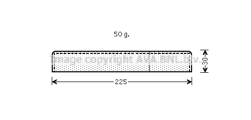 AVA 641 922 Alkatrész uvd125