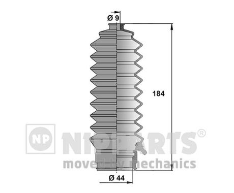 NIPPARTS J2854000 Gumiharang készlet kormányműhöz