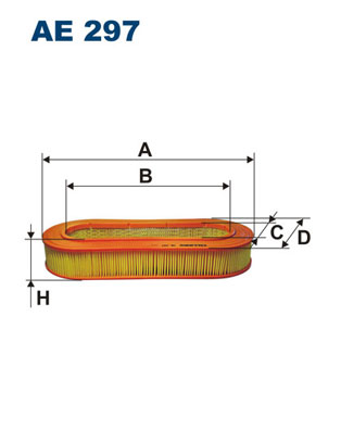 FILTRON FILAE297 Levegőszűrő, légszűrő
