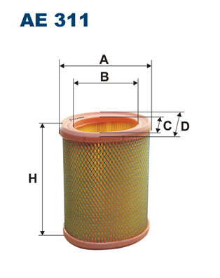 FILTRON FLT AE311 Levegőszűrő