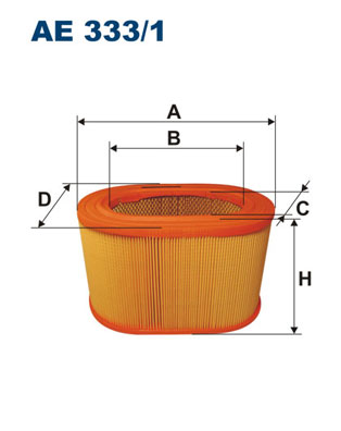 FILTRON FLT AE333/1 Levegőszűrő