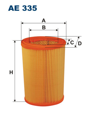 FILTRON FLT AE335 Levegőszűrő