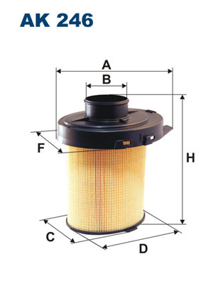 FILTRON FI AK246 Levegőszűrő