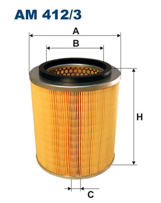 FILTRON FLT AM412/3 Levegőszűrő