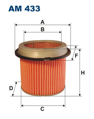 FILTRON FLT AM433 Levegőszűrő