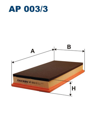 FILTRON FLT AP003/3 Levegőszűrő