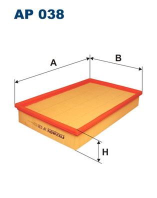 FILTRON FI AP038 Levegőszűrő
