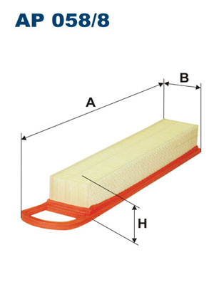 FILTRON FLT AP058/8 Levegőszűrő