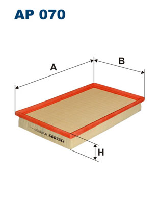 FILTRON FTRAP070 légszűrő