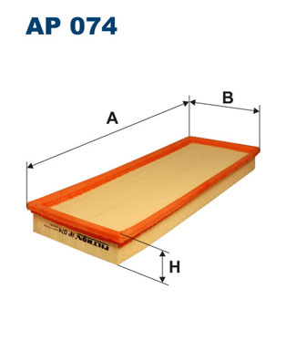 FILTRON FI AP074 Levegőszűrő