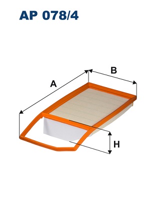 FILTRON 917 372 AP 078/4 - Levegőszűrő