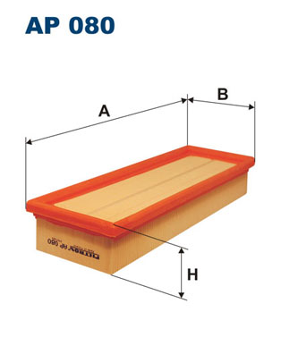 FILTRON FI AP080 Levegőszűrő