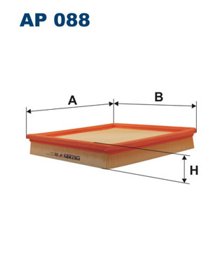 FILTRON 317 889 AP 088 - Levegőszűrő