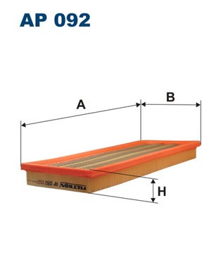 FILTRON FLT AP092 Levegőszűrő