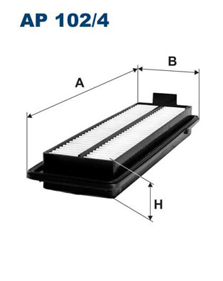 FILTRON 350 856 AP 102/4 - Levegőszűrő