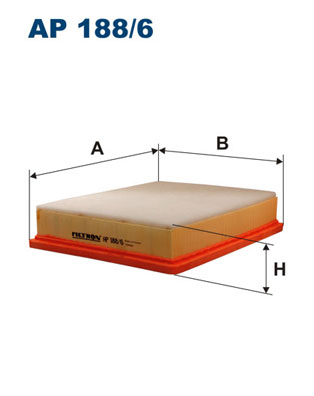 FILTRON FLT AP188/6 Levegőszűrő