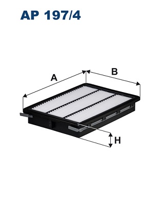 FILTRON 921 179 AP 197/4 - Levegőszűrő