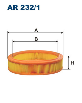 FILTRON FI AR232/1 Levegőszűrő