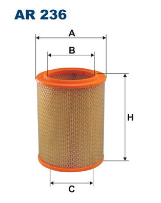 FILTRON AR236/AG Levegőszűrő