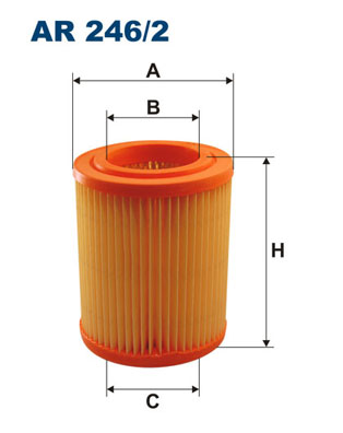 FILTRON FLT AR246/2 Levegőszűrő