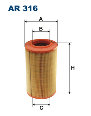 FILTRON FI AR316 Levegőszűrő