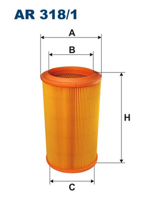 FILTRON FTRAR318/1 légszűrő