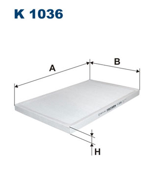 FILTRON FLT K1036 Pollenszűrő