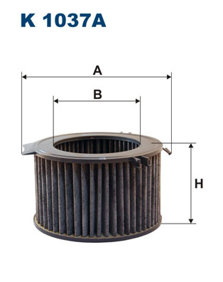 FILTRON FI K1037A Pollenszűrő (Aktívszenes)