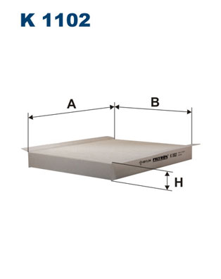 FILTRON FLT K1102 Pollenszűrő