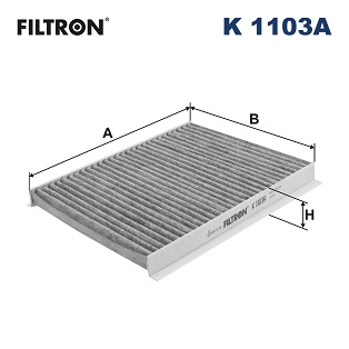 FILTRON 333 363 K 1103A - Pollenszűrő (Aktívszenes)