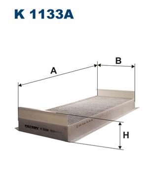 FILTRON K1133A/AG Pollenszűrő (Aktívszenes)