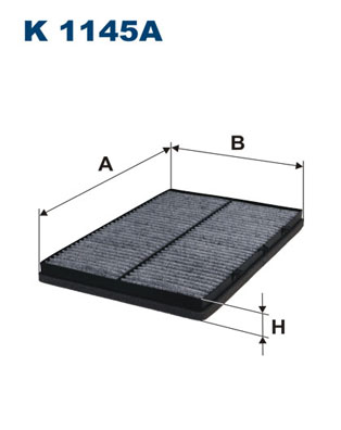 FILTRON FLT K1145A Pollenszűrő (Aktívszenes)