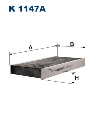 FILTRON FLT K1147A Pollenszűrő (Aktívszenes)