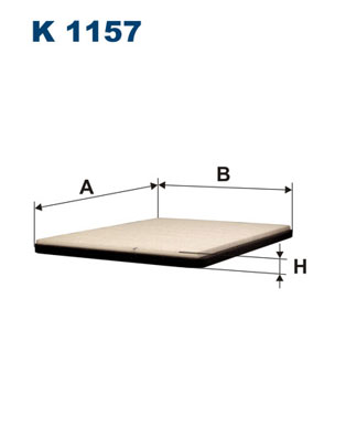FILTRON FI K1157 Pollenszűrő