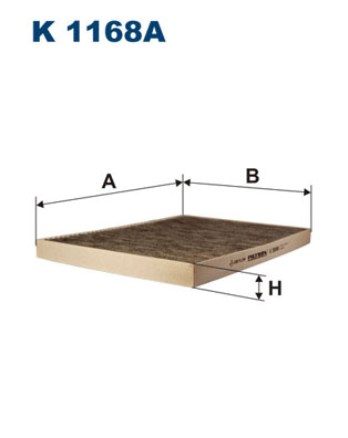 FILTRON FLT K1168A Pollenszűrő (Aktívszenes)