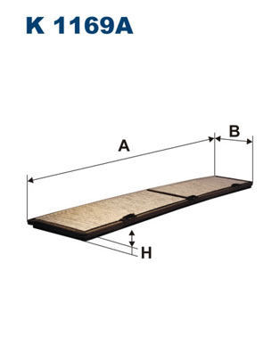 FILTRON FLT K1169A Pollenszűrő (Aktívszenes)