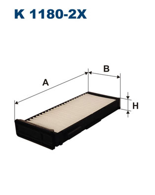 FILTRON FLT K1180-2X Pollenszűrő