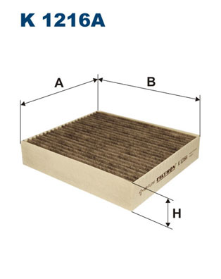 FILTRON FI K1216A Pollenszűrő (Aktívszenes)
