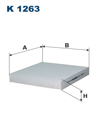 FILTRON FLT K1263 Pollenszűrő
