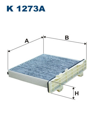 FILTRON FI K1273A Pollenszűrő (Aktívszenes)