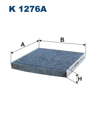 FILTRON FI K1276A Pollenszűrő (Aktívszenes)
