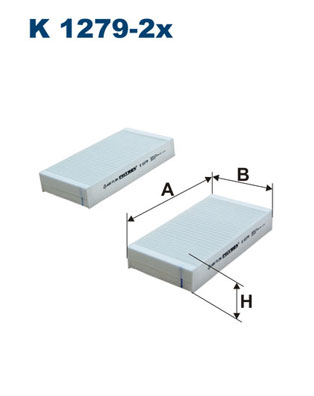 FILTRON FTRK1279-2X szűrő, utastér levegő