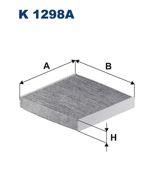 FILTRON FLT K1298A Pollenszűrő (Aktívszenes)