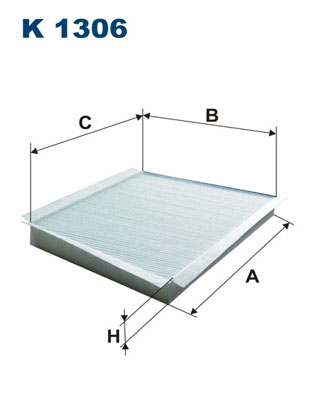 FILTRON FI K1306 Pollenszűrő