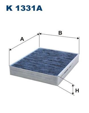 FILTRON FI K1331A Pollenszűrő (Aktívszenes)