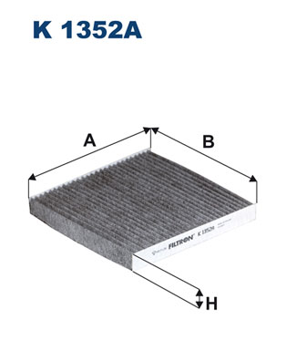 FILTRON FLT K1352A Pollenszűrő (Aktívszenes)